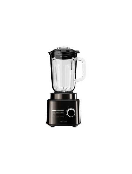 ÷ Batidora de vaso profesional aiwa saberu atb-2500 2500w 6 programas jarra cristal 1.5l color negro