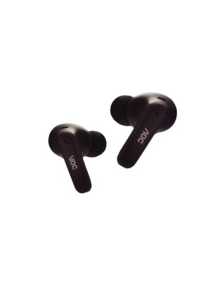 ÷ Auricular intrauditivo bluetooth aoc act1511bk tws ipx4 mic negro reproduccion 24h carga usb-c tacti