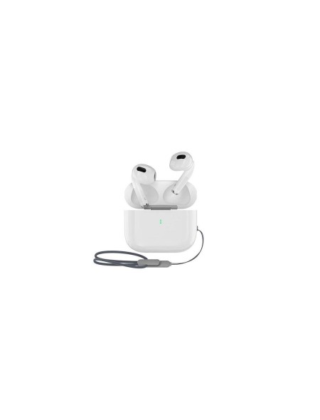 Auricular inalámbrico Devia Airbuds Pods 3 / TWS / Bt 5.3 / 350 mAh / Blanco
