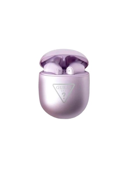 Auricular inalámbrico Guess Triangle / TWS / Bt 5.3 / 270 mAh / Morado