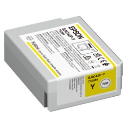 ÷ Tinta original epson sjic42p-y amarillo c13t52m440 50ml