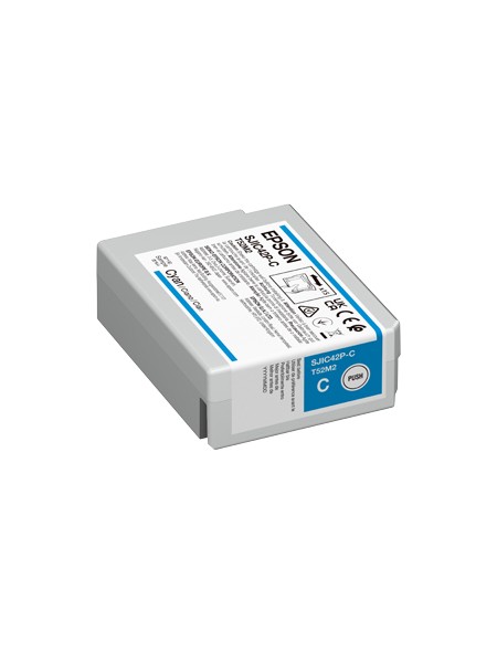÷ Tinta original epson sjic42p-c cian c13t52m240 50ml