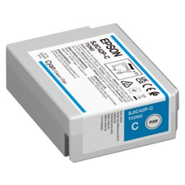 ÷ Tinta original epson sjic42p-c cian c13t52m240 50ml