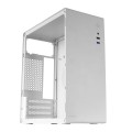 ÷ Caja slim ultra compacta micro atx tacens orumx white estructura y en acero tama?o 320x146x332mm ven