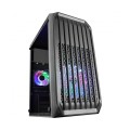 ÷ Caja microatx gaming mars gaming mc-s2 black frontal con ventilador frgb ventana lateral sin f.a