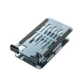 Soporte universal aluminio para Smartphone Conceptronic / Giratorio - Plegable  / Rotacion 360º / Altura Ajustable / Gris / THANA08G