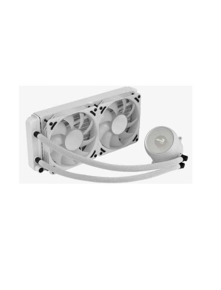 ÷ Sistema de refrigeracion liquida aerocool mirage l240 white 2x12cm infinity mirror rgb-a (adressable