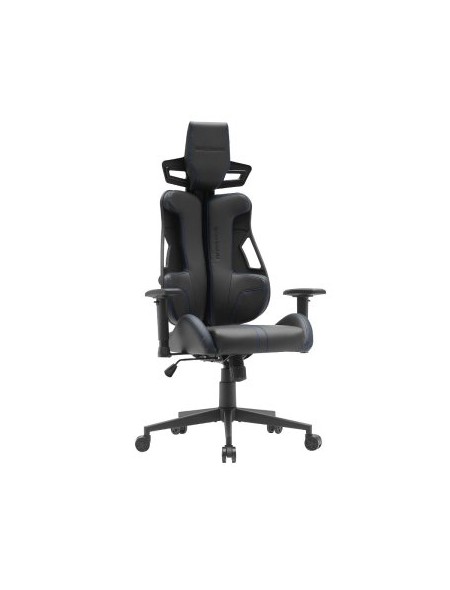 ÷ Silla ergonomica mars gaming  mgcelitebbl cuero pu piston de gas clase 4 mas 150kg negro costuras az