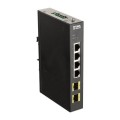 ÷ Switch industrial d-link dis-100g-6s sin gestion 4p giga base-t 2x giga sfp 