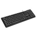 ÷ Teclado tacens anima ak0 usb color negro en portugues