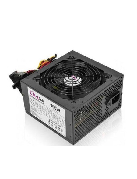 Fuente alimentacion ATX 500w L-Link Negra / Fan 12cm / No incluye cable de alimentacion LL-PS-500 / DESPRECINTADA