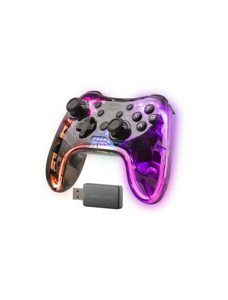 ÷ (km0) gamepad inalambrico mars gaming mgp-24 usb 2.4g pro usb-c multiplataforma 20