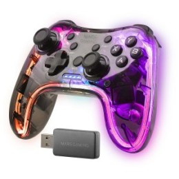 ÷ (km0) gamepad inalambrico mars gaming mgp-24 usb 2.4g pro usb-c multiplataforma 20