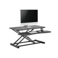 ÷ (km0) stand de sobremesa ergonomico equip 650840 para pc / pantalla y teclado altura ajustable cash3