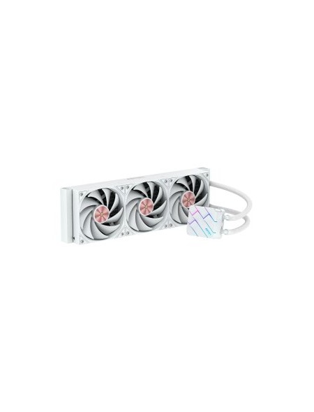 ÷ Sistema de refrigeracion liquida abysm oceanic tide 360 white argb triple fan intel amd