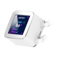 ÷ Sistema de refrigeracion liquida abysm ab324012 oceanic lcd 240 blanco argb dual fan