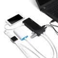 ÷ Hub usb 3.0 tp-link uh720 usb 3.0 7 puertos + 2 puertos de carga dise?o escritorio con adptador de c