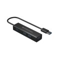 ÷ Hub usb 3.0 conceptronic hubbies06b 4 puertos usb 3.0 con adaptador usb-c color negro carcasa de alu