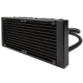 ÷ Sistema de refrigeracion liquida unyka uk352101 aquastorm 240 2x120mm 1800rpm iluminacion argb panta