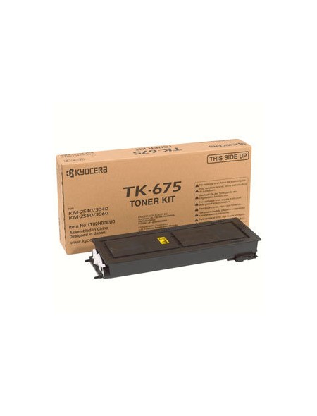 ÷ Tóner original kyocera tk-675 negro 20.000 páginas