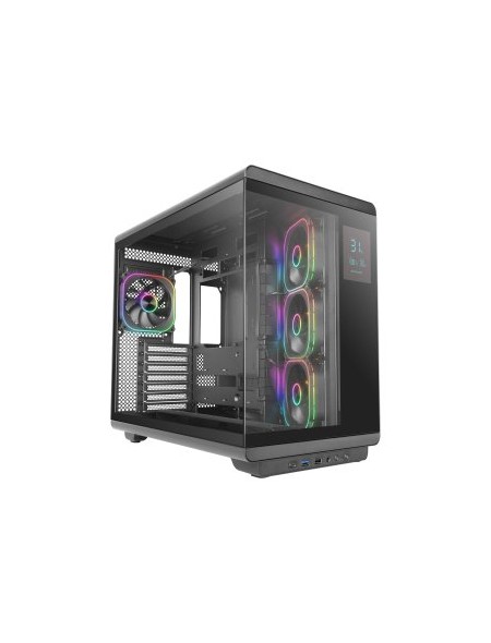 ÷ Caja atx mars gaming mc-revpro pantalla lcd 4.3