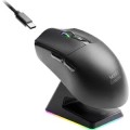 ÷ Mouse mars gaming wireless y bluetooth mmw-elite tri-mode 2.4ghz bt 5.4 6 botones 20000 dpi negro
