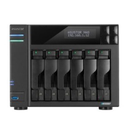 ÷ Servidor nas asustor lockerstor as6706t v2 6 bahias 3.5