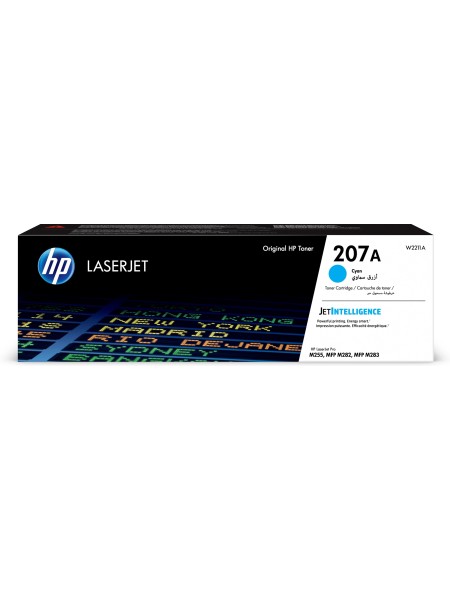÷ Tóner original hp w2211a 207a cian 1.250 páginas