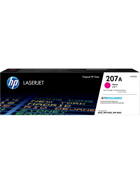 ÷ Tóner original hp w2213a 207a magenta 1.250 páginas