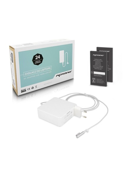 Cargador compatible para portátil APPLE 85W Magsafe 1 Movano