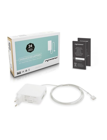 Cargador compatible para portátil APPLE 85W Magsafe 2 Movano