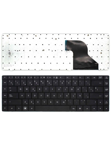 Teclado compatible para portátil HP Compaq 620 / cq620 / cq621 / Intro Pequeño / Negro