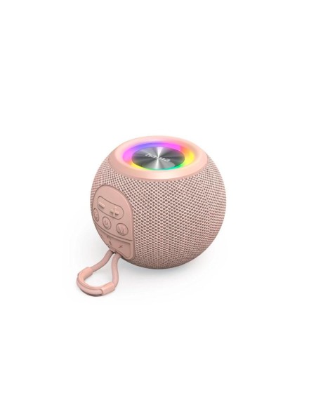 Altavoz Bluetooth Portable Hama Ball Shape  / 5W / Iluminacion LED / Manos Libres / Rosa