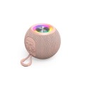 Altavoz Bluetooth Portable Hama Ball Shape  / 5W / Iluminacion LED / Manos Libres / Rosa