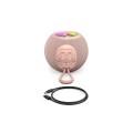 Altavoz Bluetooth Portable Hama Ball Shape  / 5W / Iluminacion LED / Manos Libres / Rosa