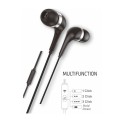 Auriculares Intrauditivos earTECH Hop / Micrófono / Type-C 1.2m / Negros / TEC1305 / Tech One Tech