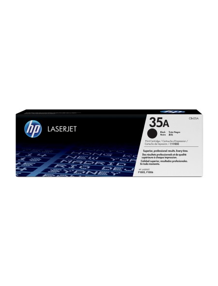 ÷ Tóner original hp cb435a negro 35a 1.500 páginas