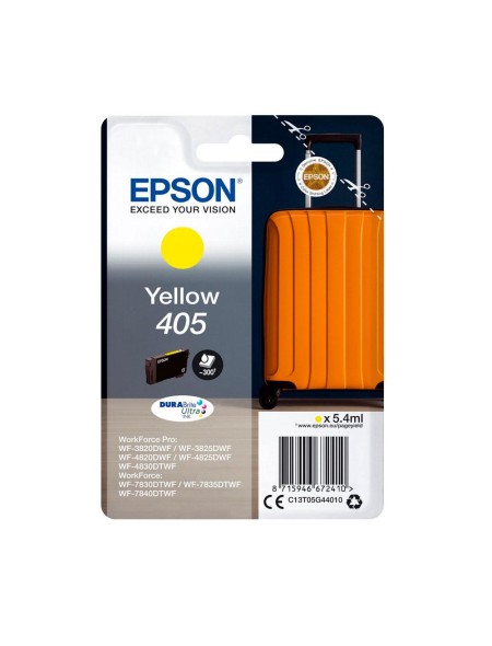 ÷ Singlepack yellow 405 durabrite ultra ink
