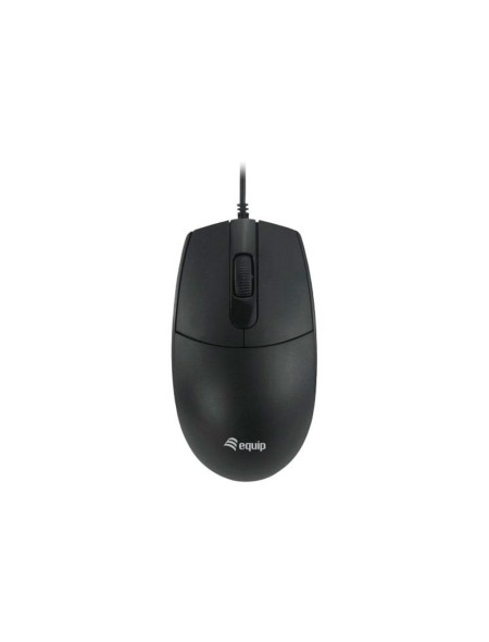 Raton óptico Usb Equip Silent / 3 botones / 1200dpi / Negro / 245117