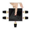 Splitter Hdmi 1x4 / Switch Bidireccional / 4K / 3D / Phoenix / Phhdmisplitter4 / Negro