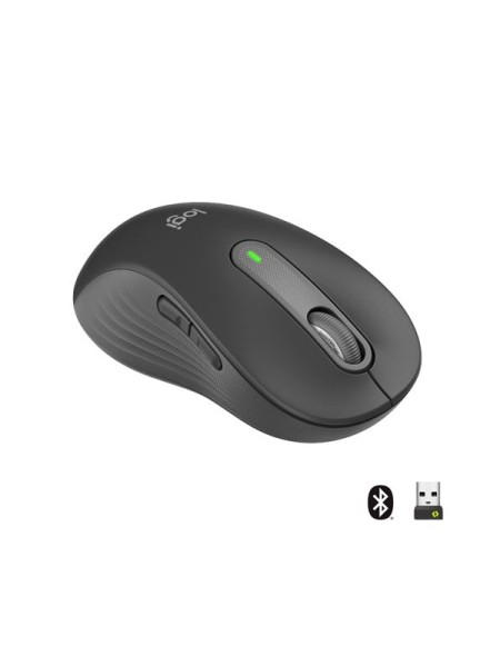 ÷ Mouse logitech wireless signature m650 l color grafito p/n: 910-006236