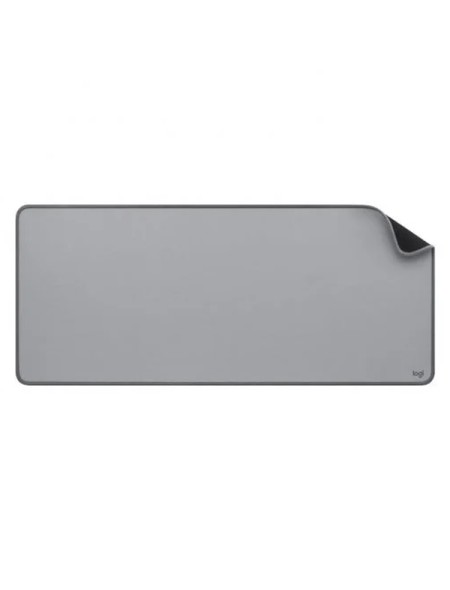 ÷ Alfombrilla logitech studio material reciclado pet superficie tela goma antideslizante 300x700mm gri