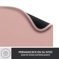 ÷ Alfombrilla logitech studio material reciclado pet superficie tela goma antideslizante 230x200mm ros
