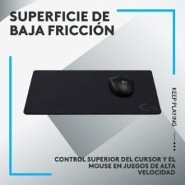 ÷ Alfombrilla logitech g440 superficie rigida polietileno goma antideslizante 340x280mm negro