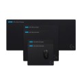 ÷ Alfombrilla logitech g640 superficie tela goma antideslizante 400x460mm negro