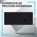 ÷ Alfombrilla logitech g840 textura optimizada superficie tela goma antideslizante 900x400x3mm negro
