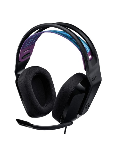 ÷ Headset logitech g335 diadema suspension transductores 40mm jack 3.5mm multiplataforma blanco