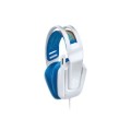 ÷ Headset logitech g335 diadema suspension transductores 40mm jack 3.5mm multiplataforma blanco
