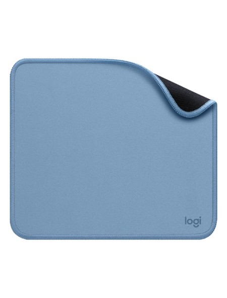 ÷ Alfombrilla logitech studio material reciclado pet superficie tela goma antideslizante 230x200mm gri