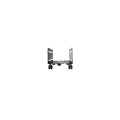 ÷ Soporte de cpu de suelo con ruedas tooq umcs0004-b max. 10kg ajustable 119-209mm negro